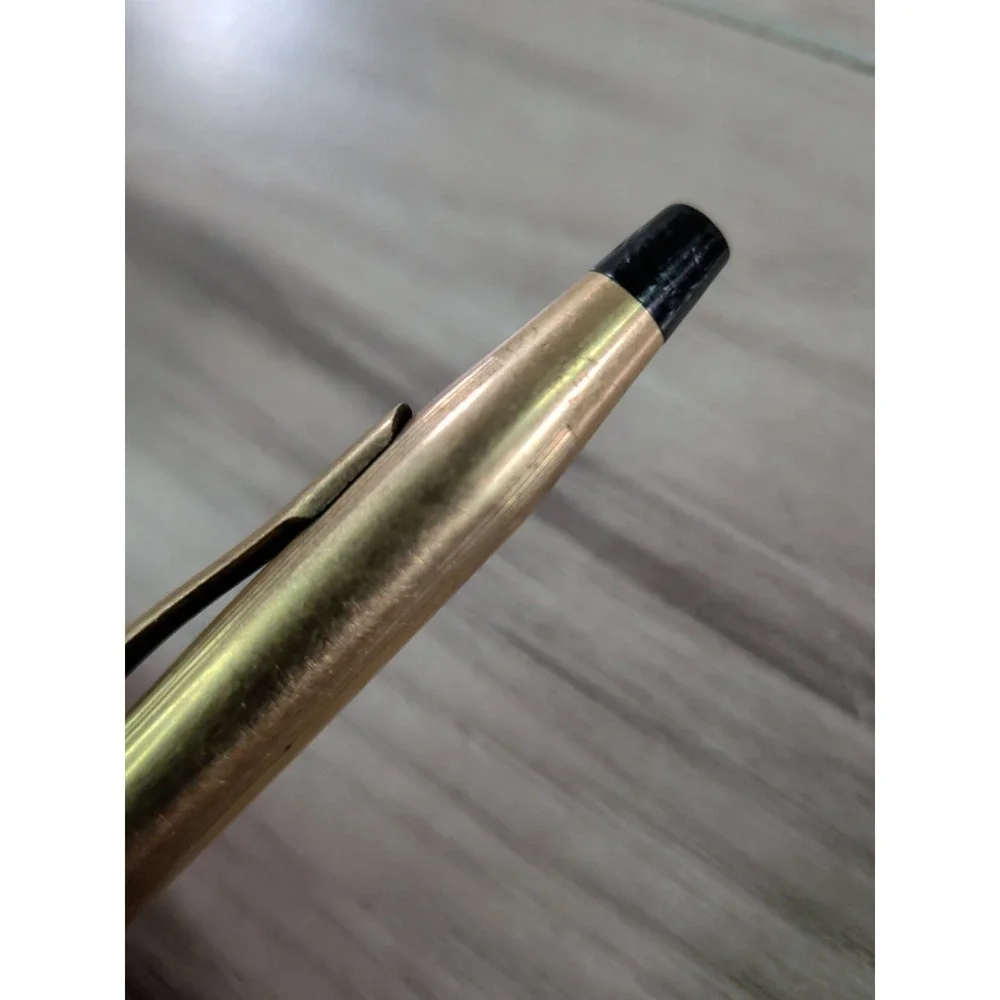 Vintage Cross Mechanical Pencil 1/20 12 KT Gold Filled Made In USA ( WORKING )